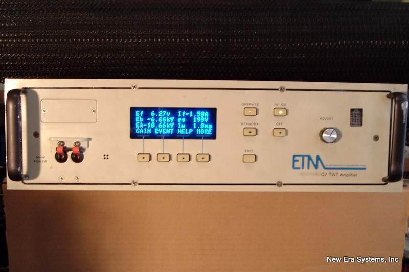 ETM 400 watt C-Band amplifier.